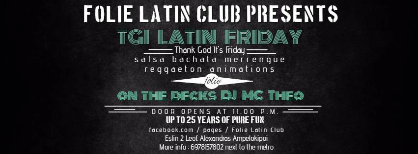 T.G.I latin Friday