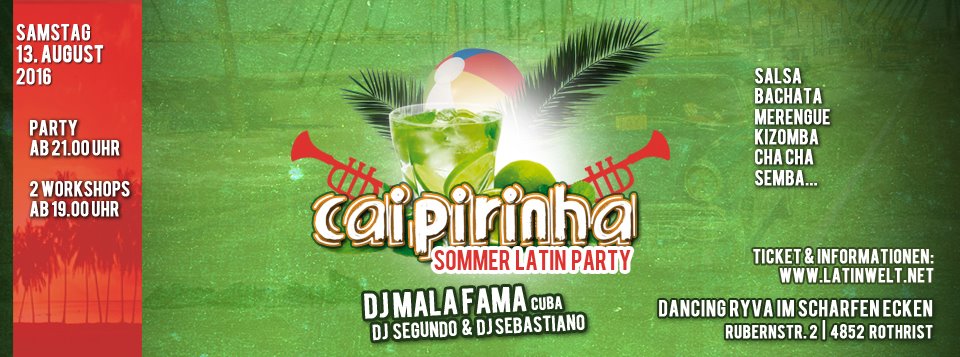 Caipirinha Party - Sommer Latin Party