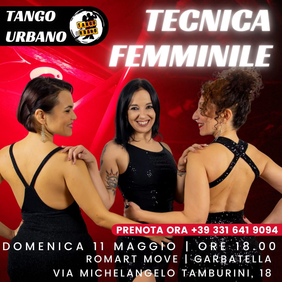 Classe di Tecnica Femminile - Scuola Tango Urbano Roma