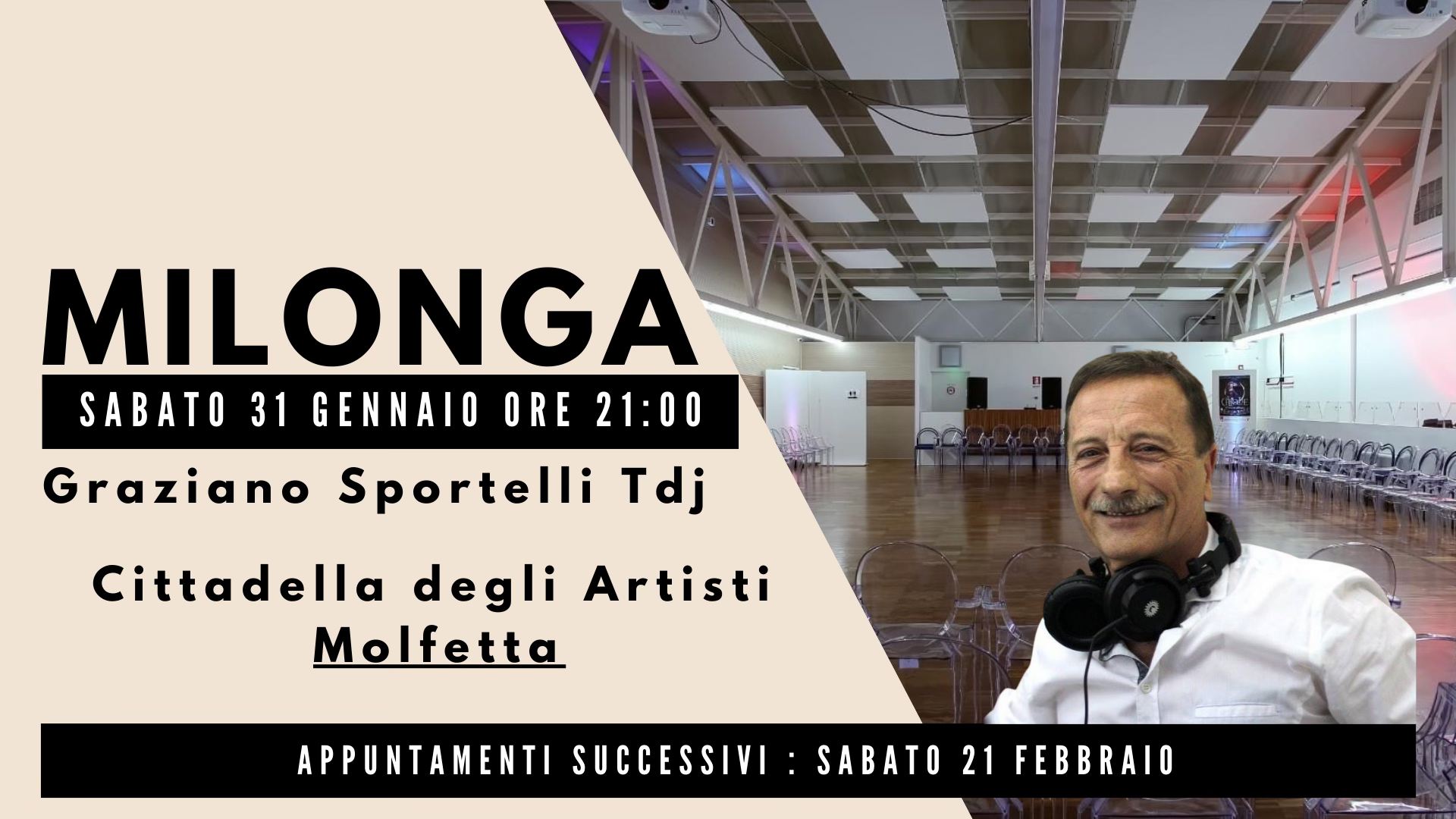 Milonga alla Cittadella degli Artisti - Graziano Sportelli Tdj
