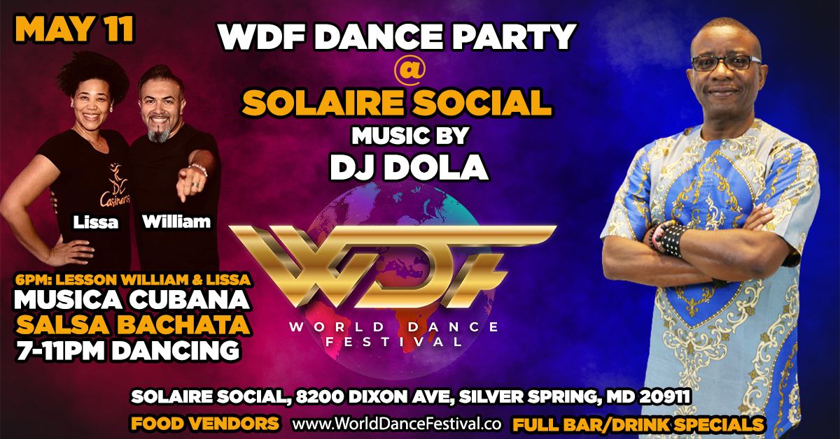 WDF Dance Party @ Solaire Social (Sunday May 11th)
