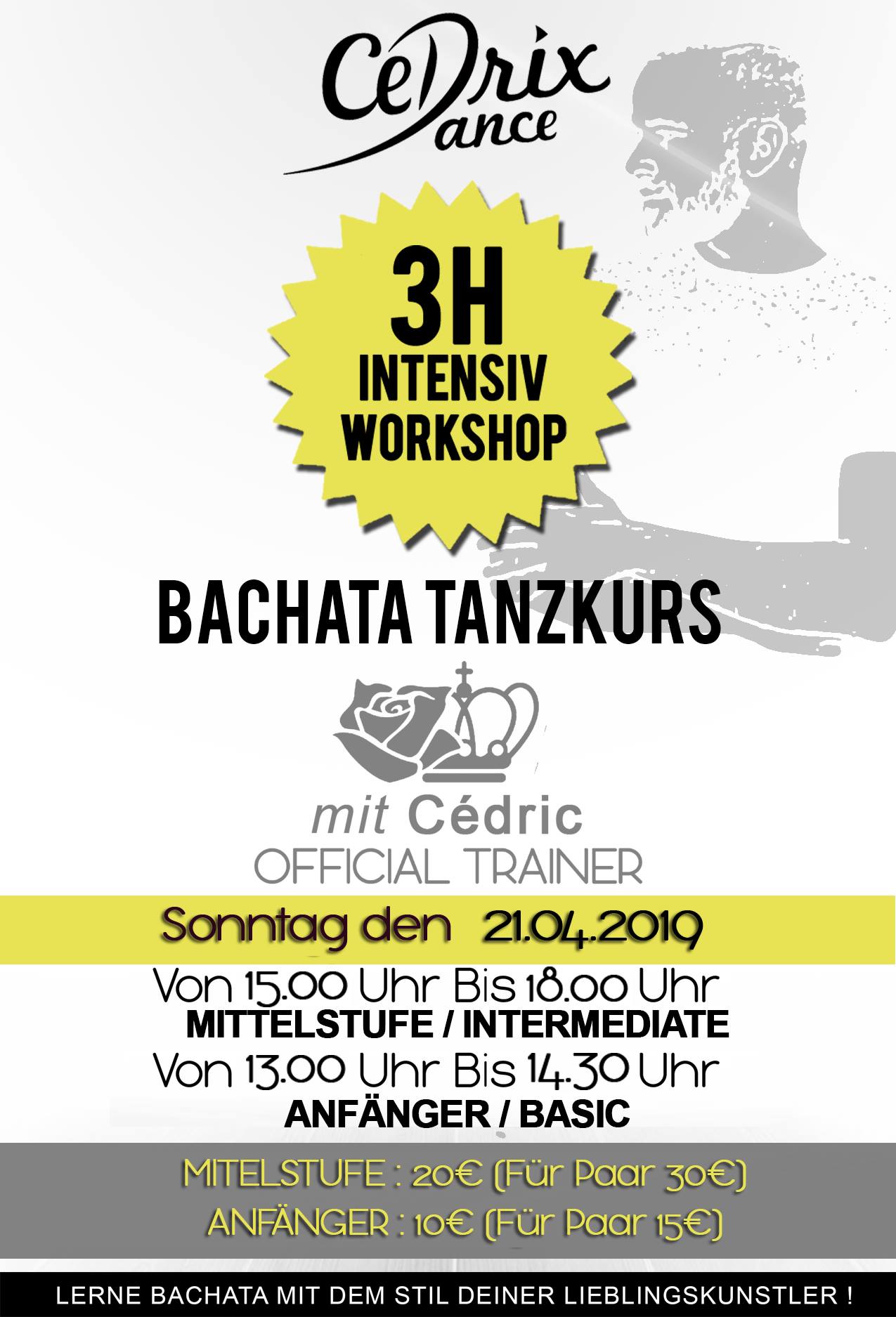 Intensiv Bachata 21.04.2019