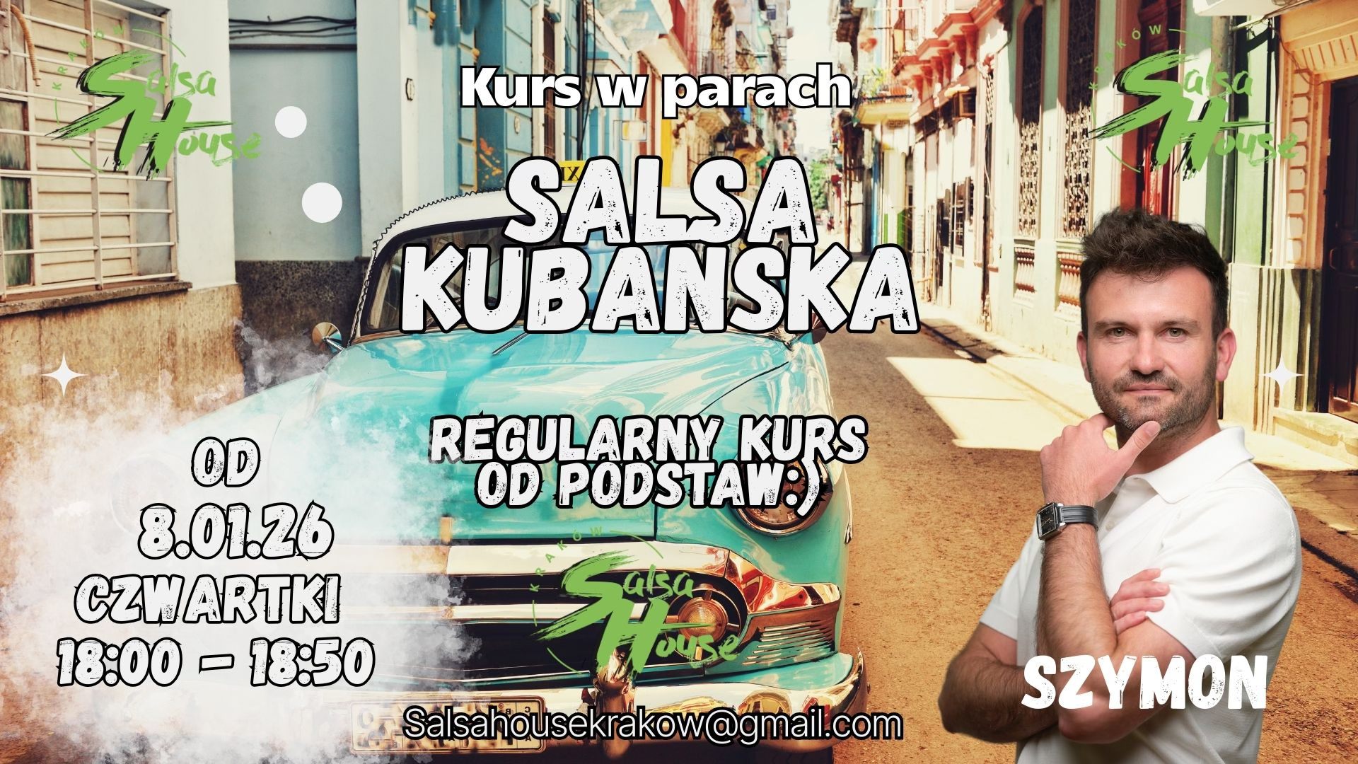 🌴 NOWY REGULARNY KURS SALSY KUBAŃSKIEJ OD PODSTAW 🌴