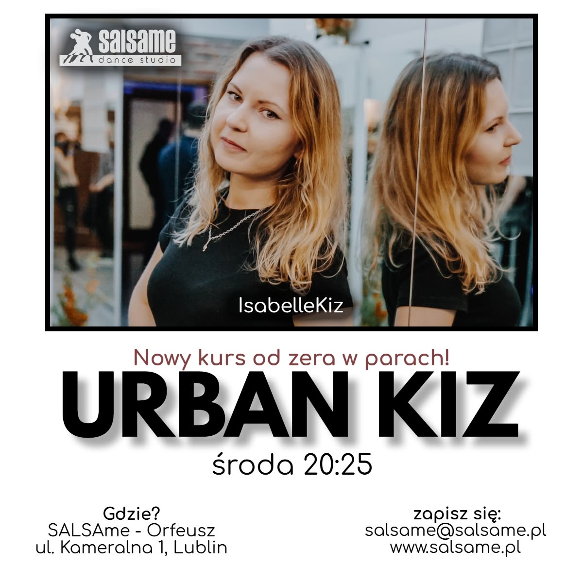 URBAN KIZ nowy kurs od zera SALSAme start: lipiec 2026