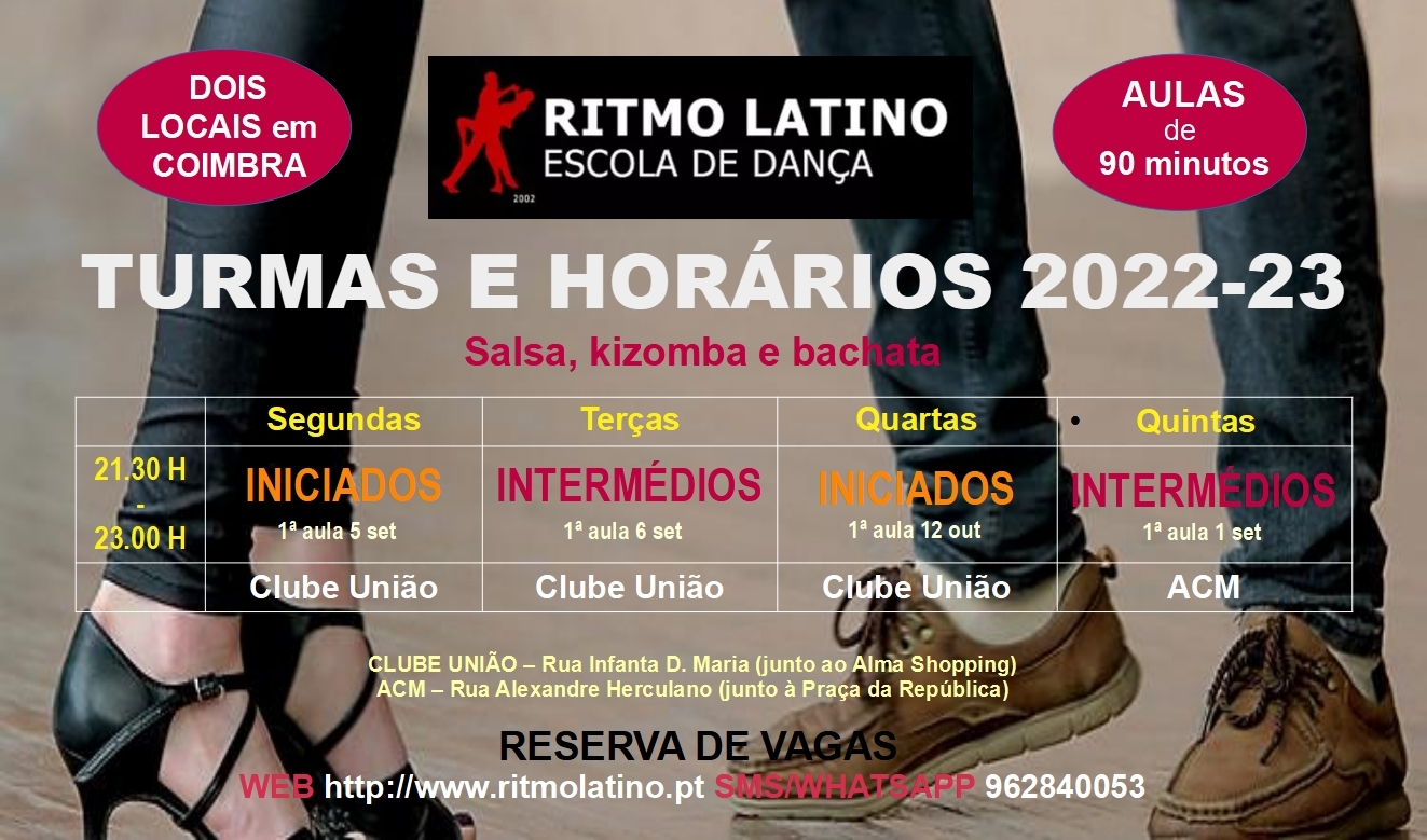 NOVA TURMA DE INICIADOS - 4ªs feiras - inscrições