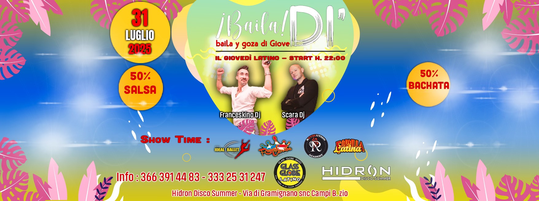 BailaDI' Baila y Goza di gioveDI' - 31 Luglio 2025