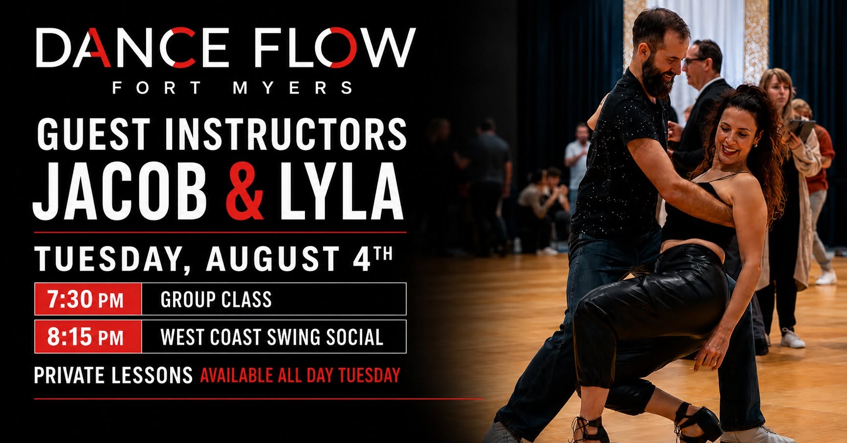 Guest Instructors Jacob & Lyla