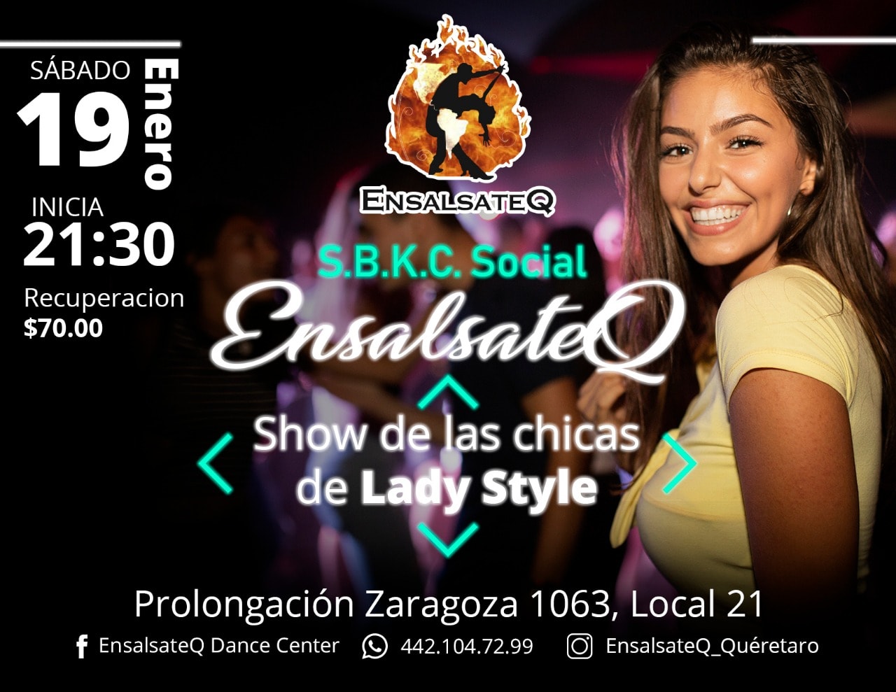 Salsainiciate Social SBKC EnsalsateQ Enero