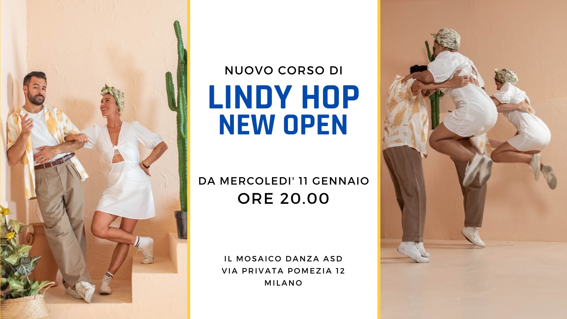 Nuovo corso di Lindy Hop a Milano