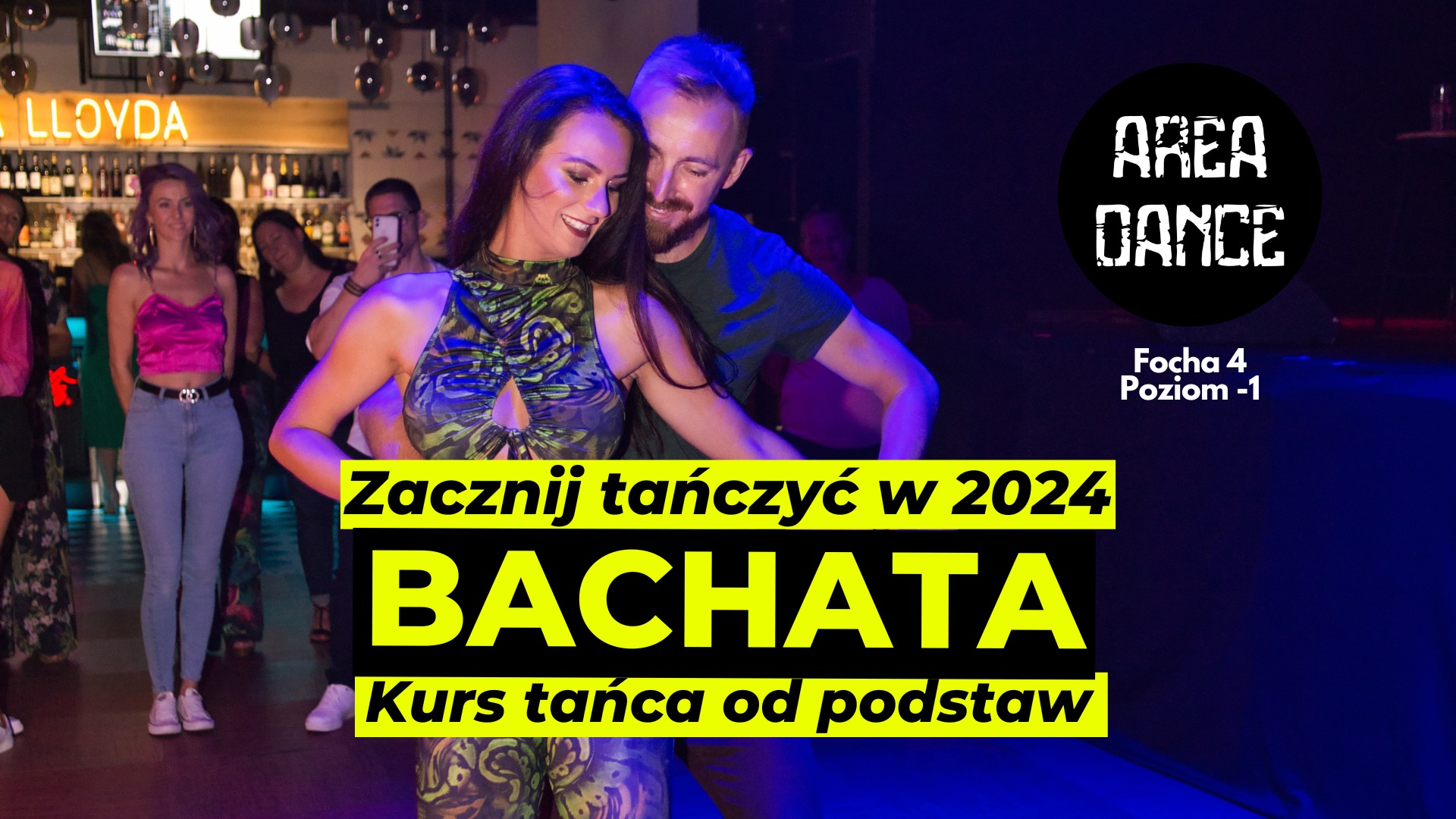Nauczę się tańczyć bachatę w 2024 - dołączam do kursu tańca w Area Dance
