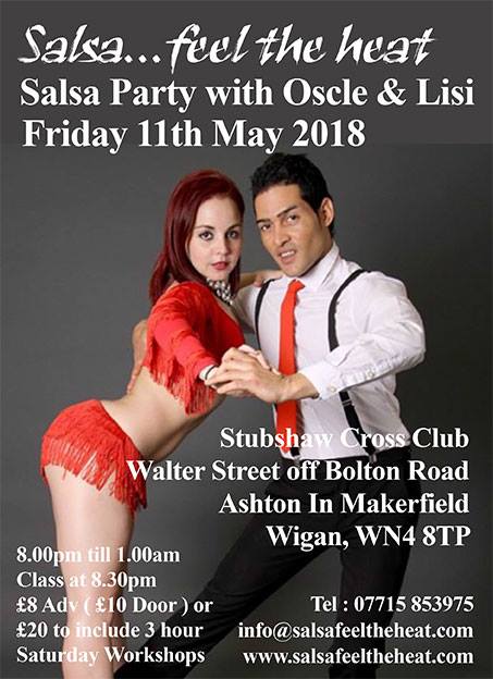 Salsa feel the heat May Party Night