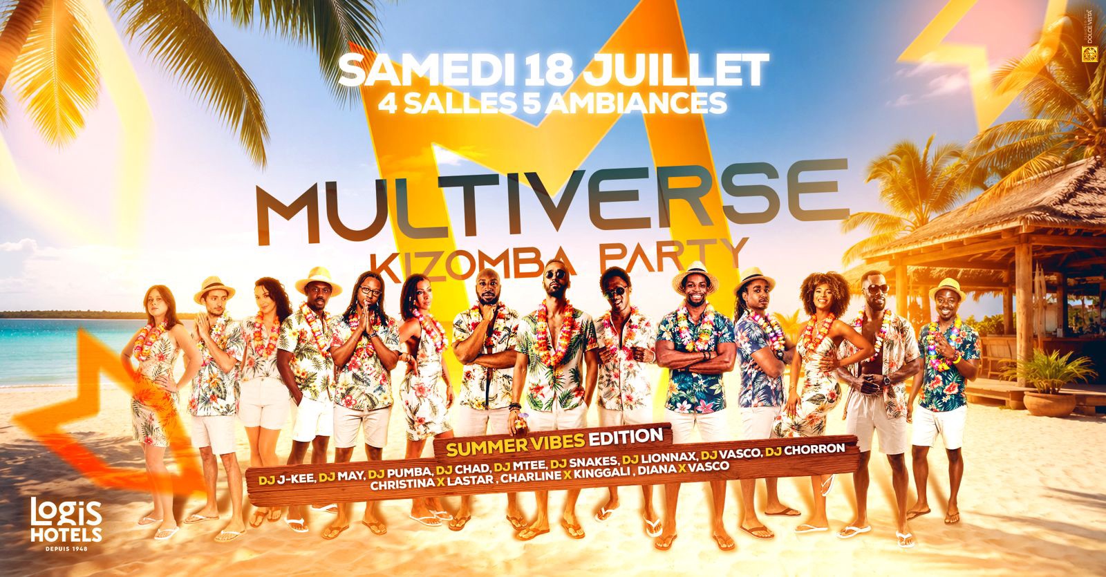 Samedi 18 Juillet - Multiverse Kizomba Party - Summer Vibe - Edition 4