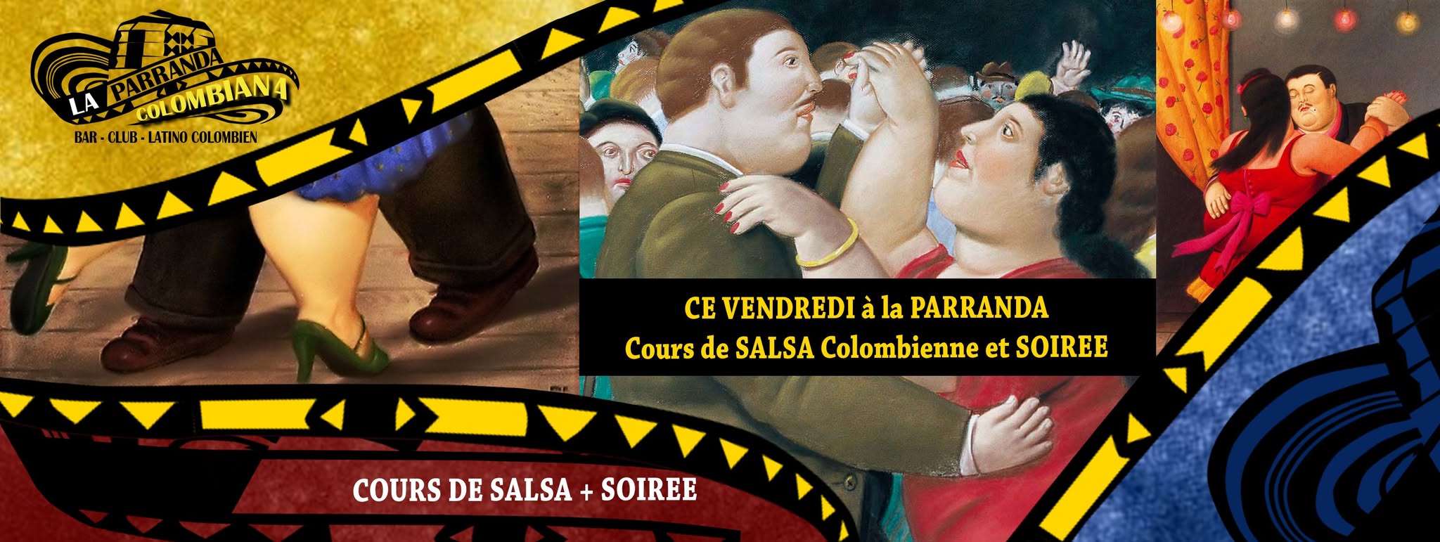 Ven 11 Octobre Cours de SALSA Colombienne La Parranda