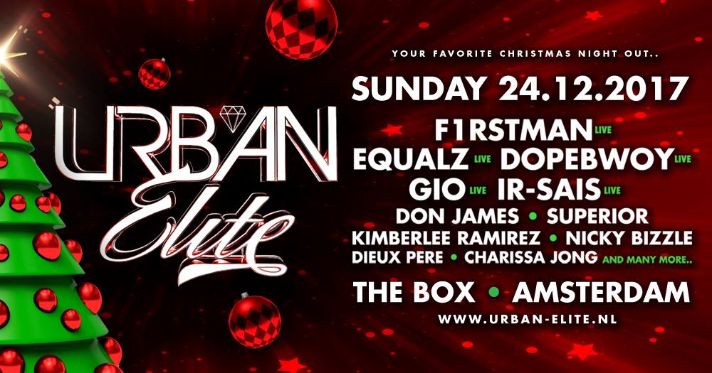 Urban Elite - Christmas Special at The Box A'dam