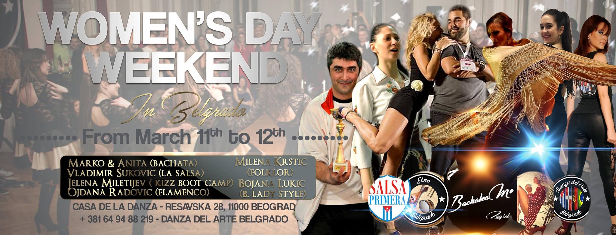 Women's Day Weekend 2017 - 10 Workshops 2 Parties 1 Boot Camp