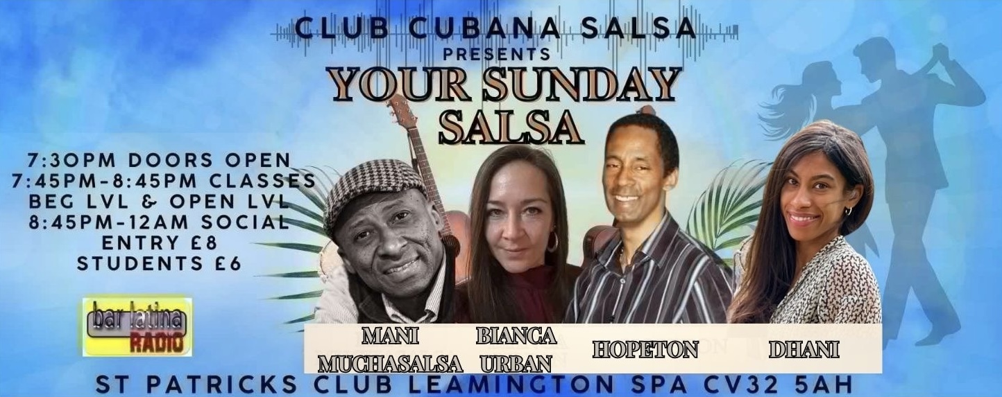 SALSA CUBANA Y BACHATA FIESTA