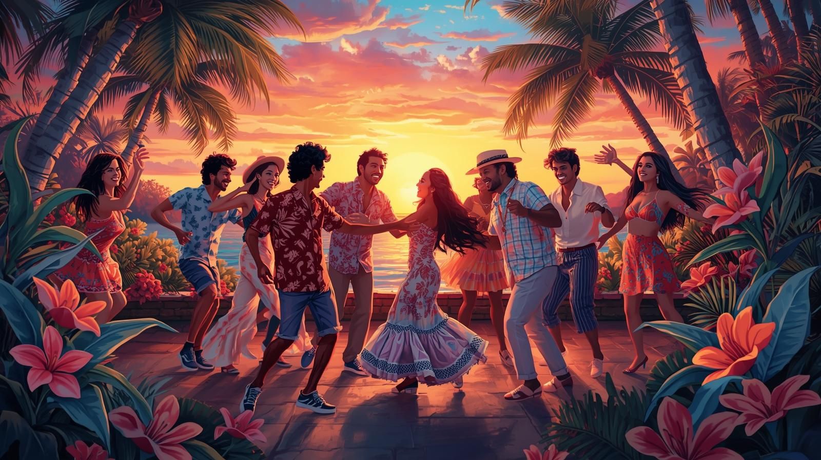 Noche Caliente - Salsa Romantica de los 80 - Gerardo Rosales Orchestra - Nando Vanin - DJ Cimbin