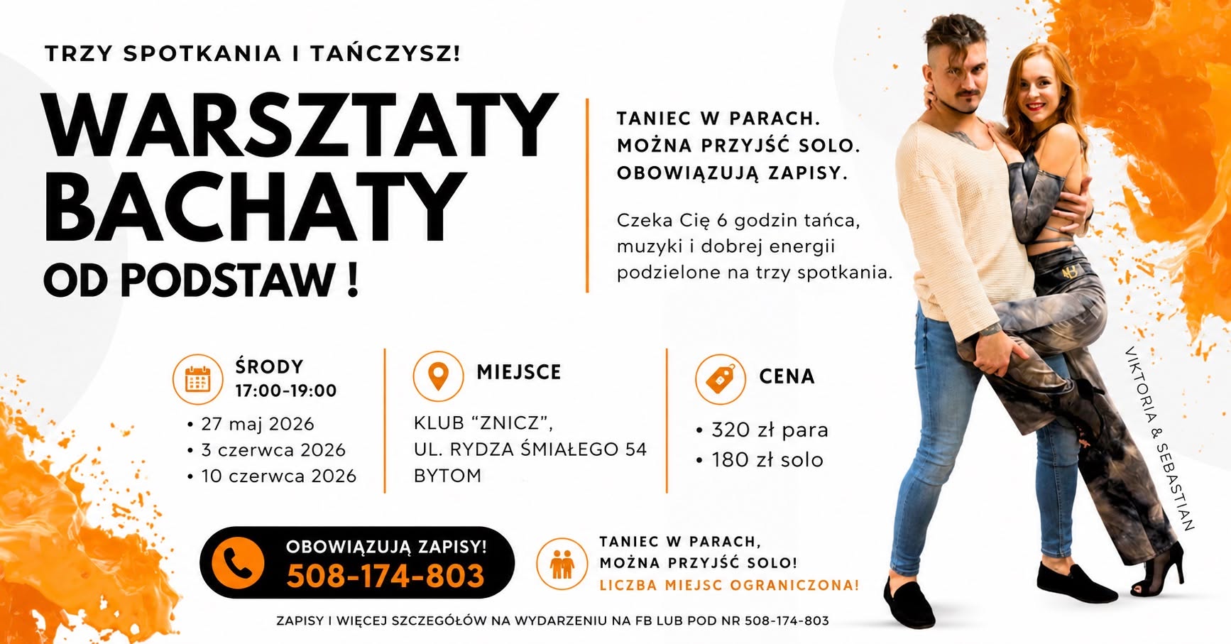 💃🏽 Warsztaty Bachaty od podstaw! Bytom🕺🏽