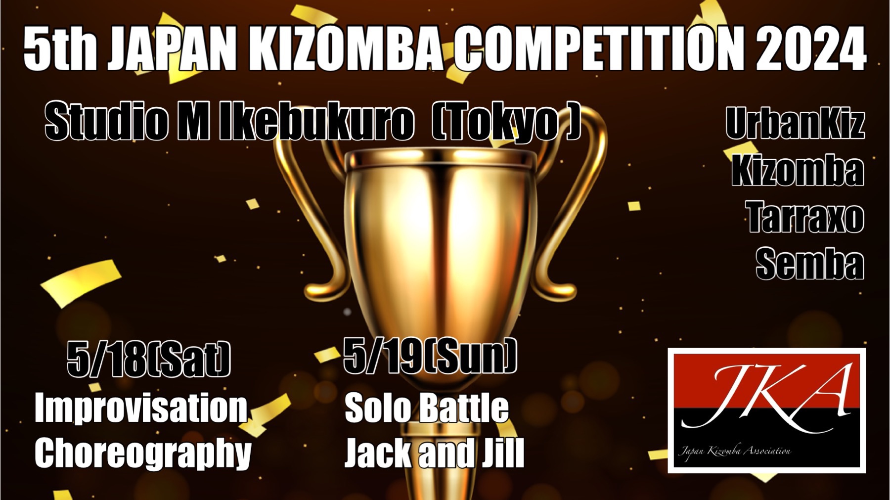 5th Japan Kizomba Competition 2024