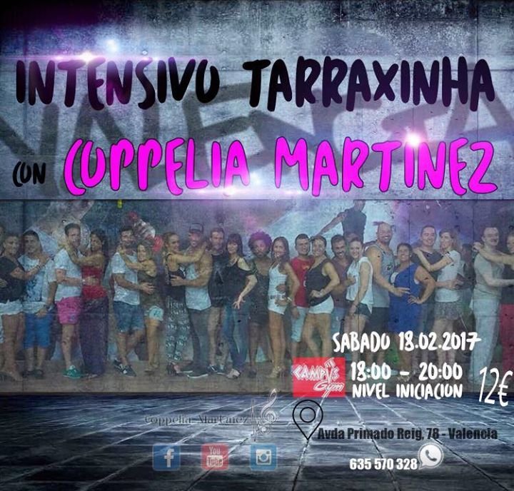 Tarraxinha intensive workshop in pairs in Valencia