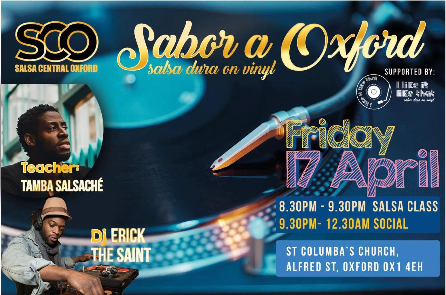 SCO PARTY- TAMBA- VINYL Night - Dj Erick