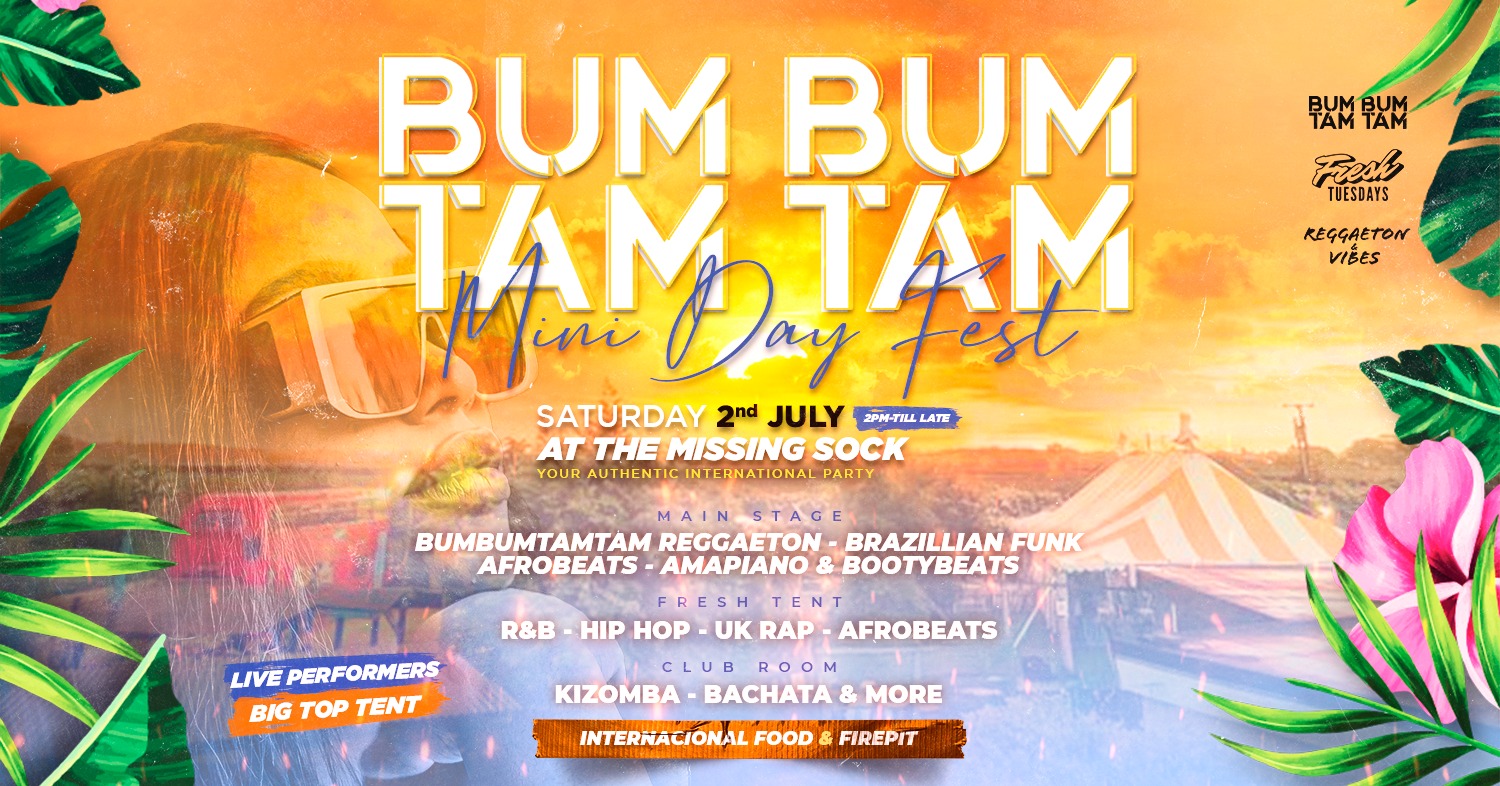 BumBumTamTam International Mini Day Festival Saturday 2 July