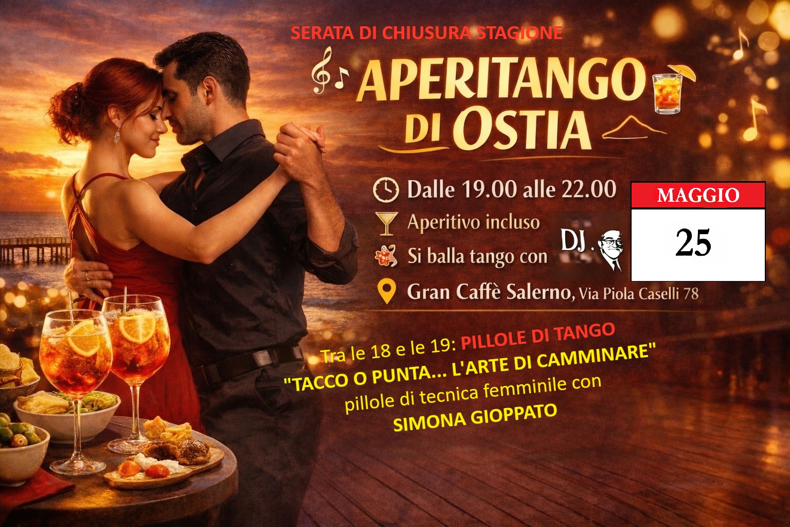L'APERITANGO DI OSTIA