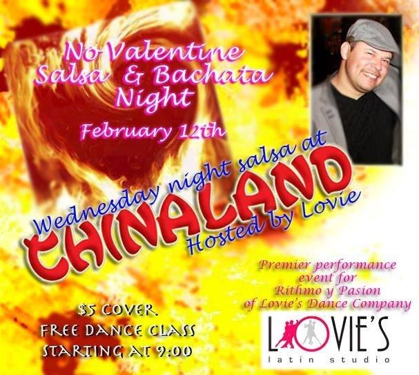 Salsa & Bachata Night At Chinaland!!
