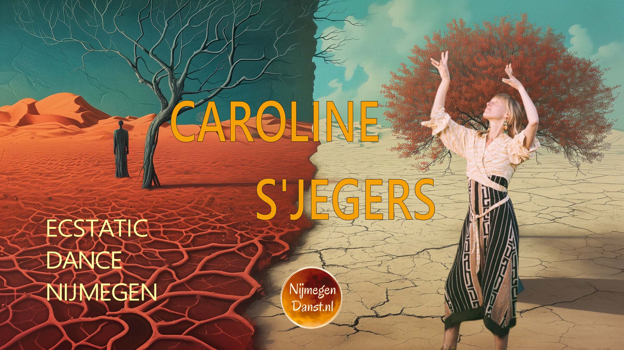 Ecstatic Dance Nijmegen │ DJ CAROLINE S'JEGERS (Belgium) │ 02-05
