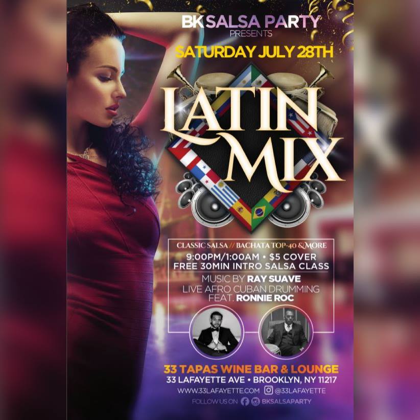 BK Salsa Party presents Latin Mix