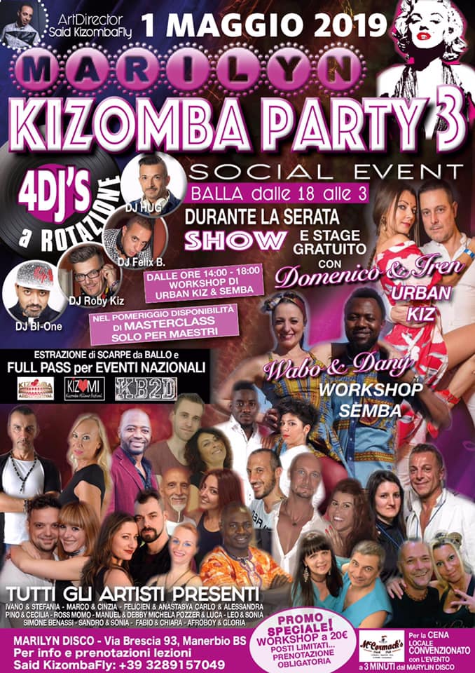 Marylin Kizomba Party 3