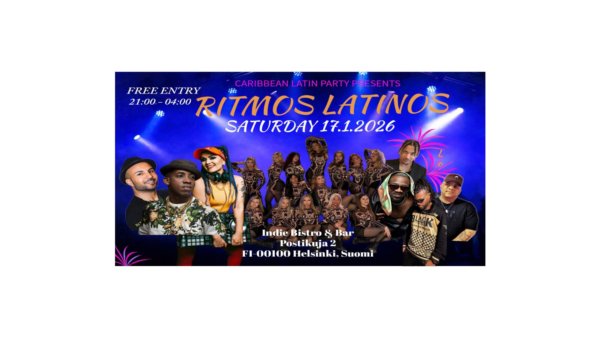 Ritmos Latinos Saturday