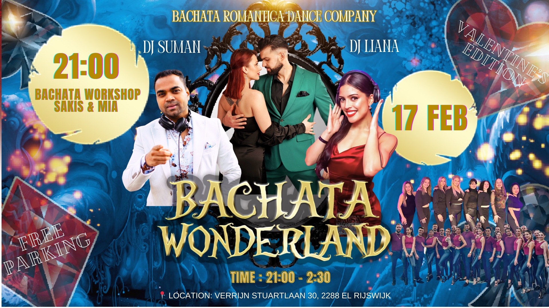 Bachata Wonderland - Valentine’s edition