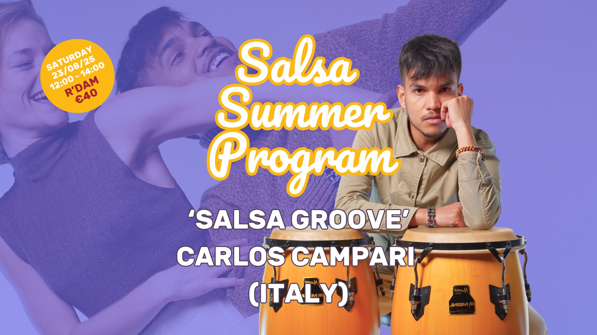 Workshop SALSA GROOVE by Carlos Campari