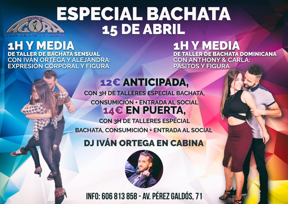 Especial bachata 15 de abril