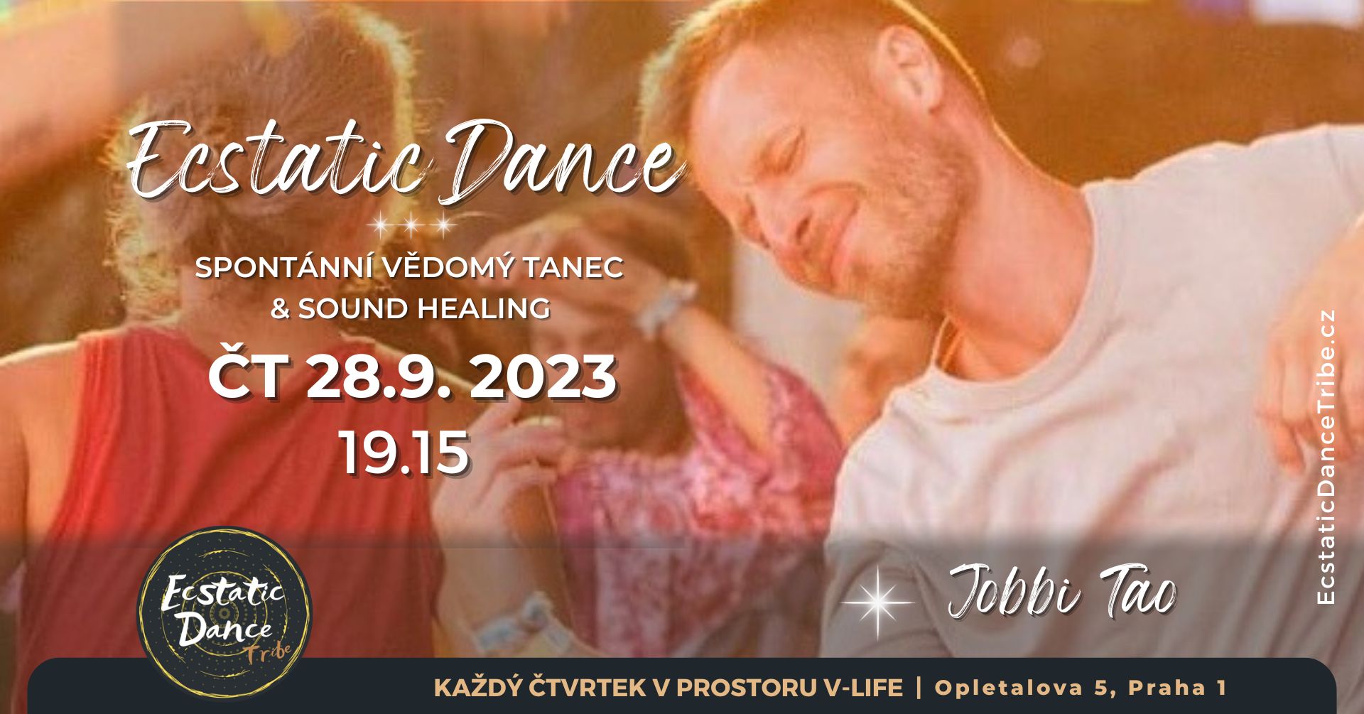 DJ JOBBI TAO Ecstatic Dance 6.7. V-Life Praha