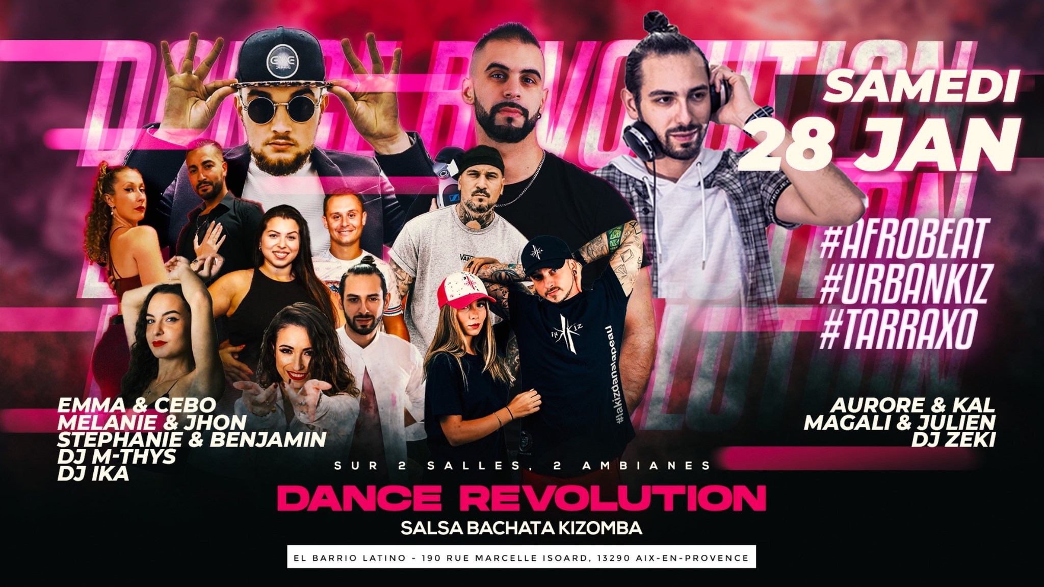 DanceRevolution SB+K Special UrbanKiz 28 janvier