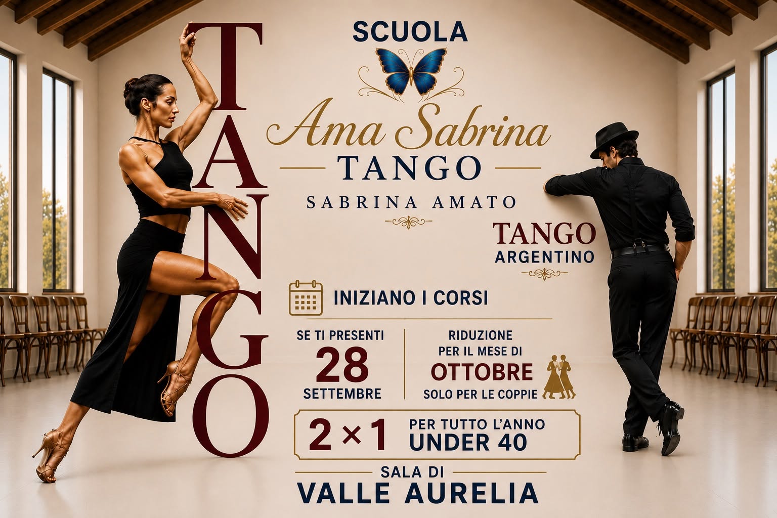Nuovi corsi di Tango Argentino AmaSabrinaTango🦋