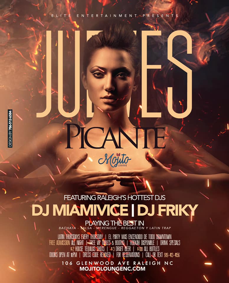 #LatinThursdays Dj Miami Vice-Dj Friky NO COVER