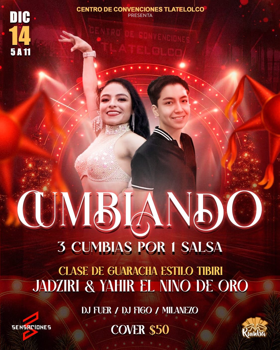 Cumbiando - domingo 14 de diciembre 5 pm