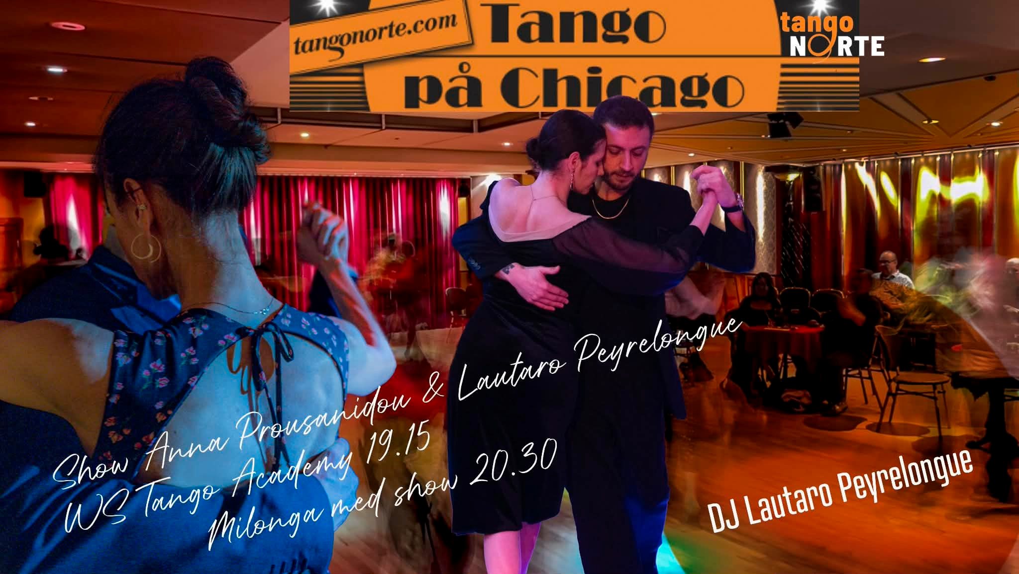 Milonga at Chicago with Anna Prousanidou & Lautaro Peyrelongue DJ Lautaro Lesson Tango Academy