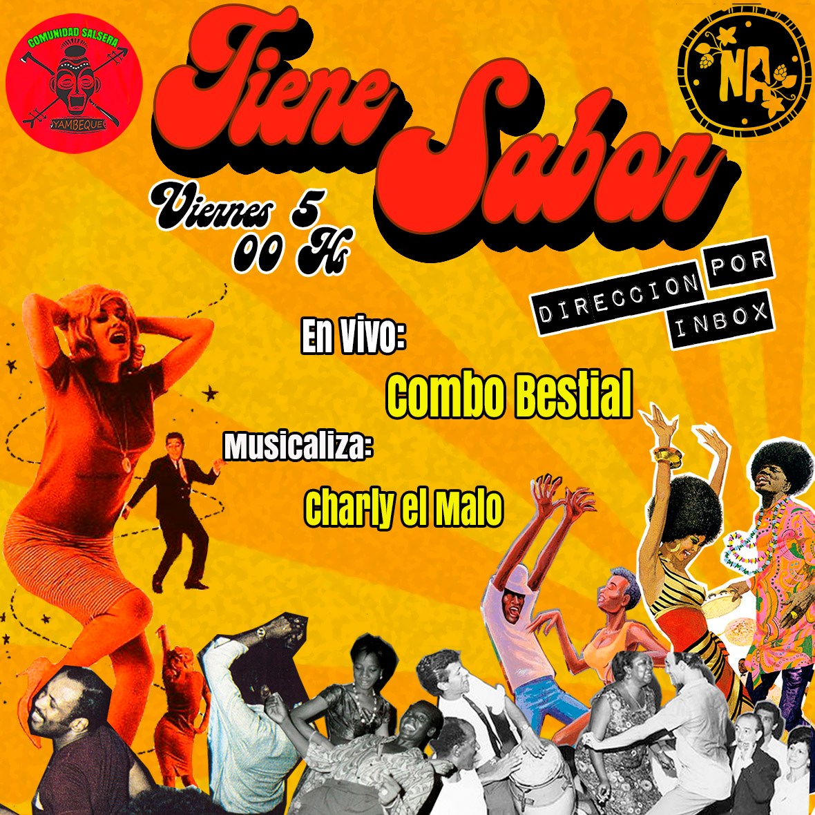 Tiene sabor en vivo Combo Bestial
