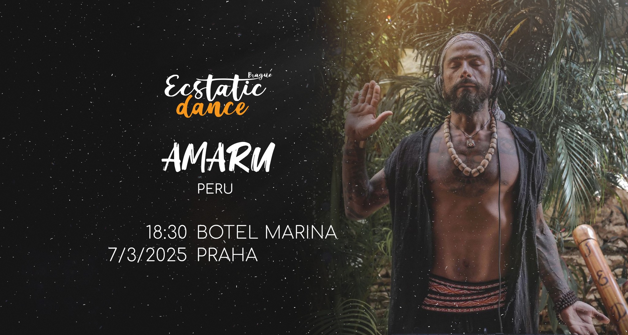 Ecstatic dance Prague #147 Amaru (Peru)