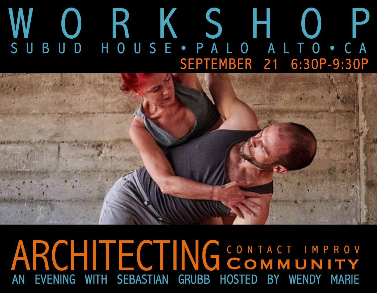 Tonight • Community Movement Workshop • Sebastian Grubb