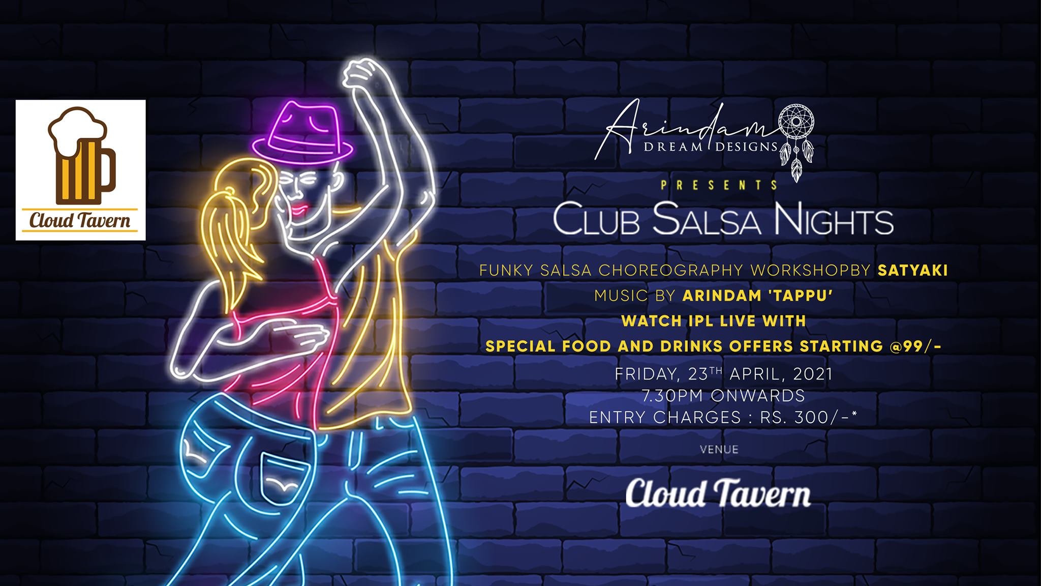 Club Salsa Nights at Cloud Tavern