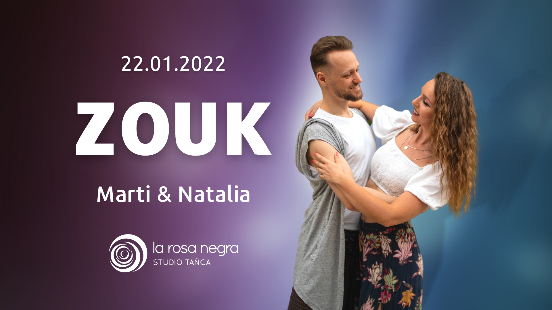 Zouk z Martim i Natalią - zajęcia weekendowe