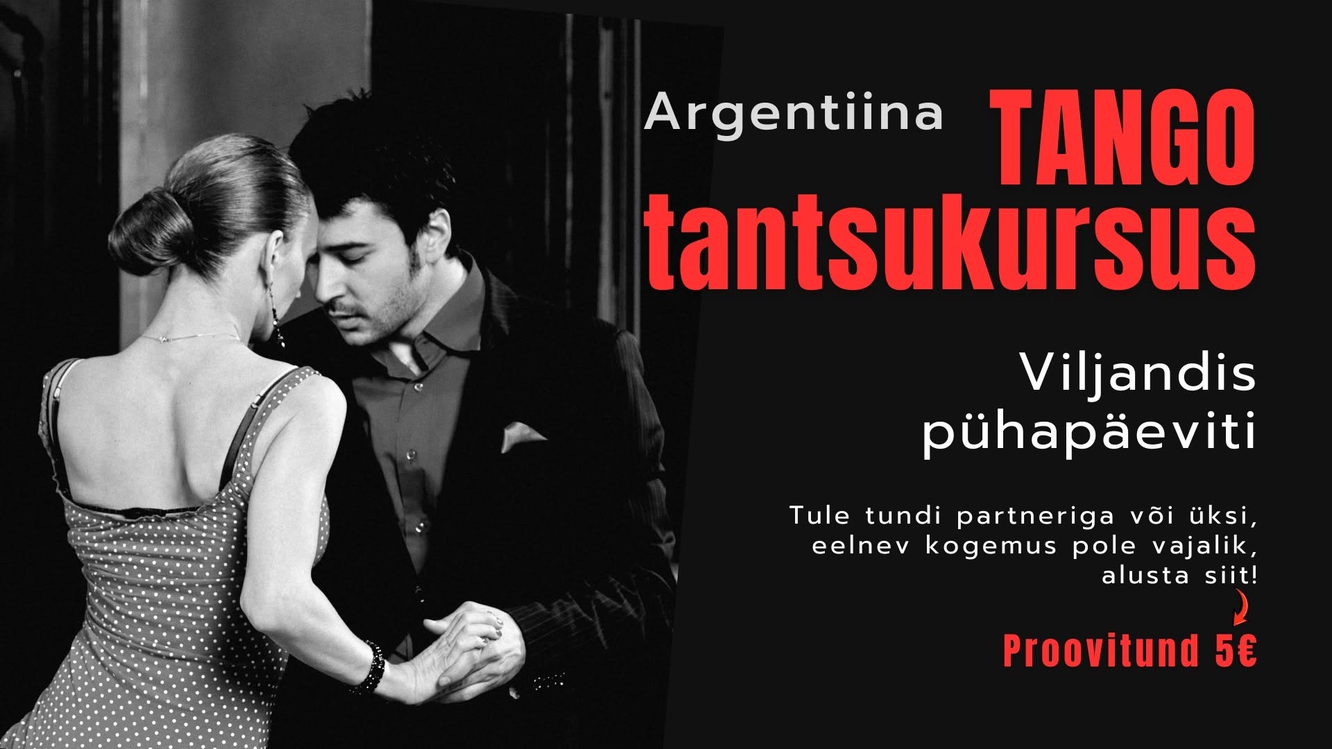 Argentiina tango tunnid Viljandis