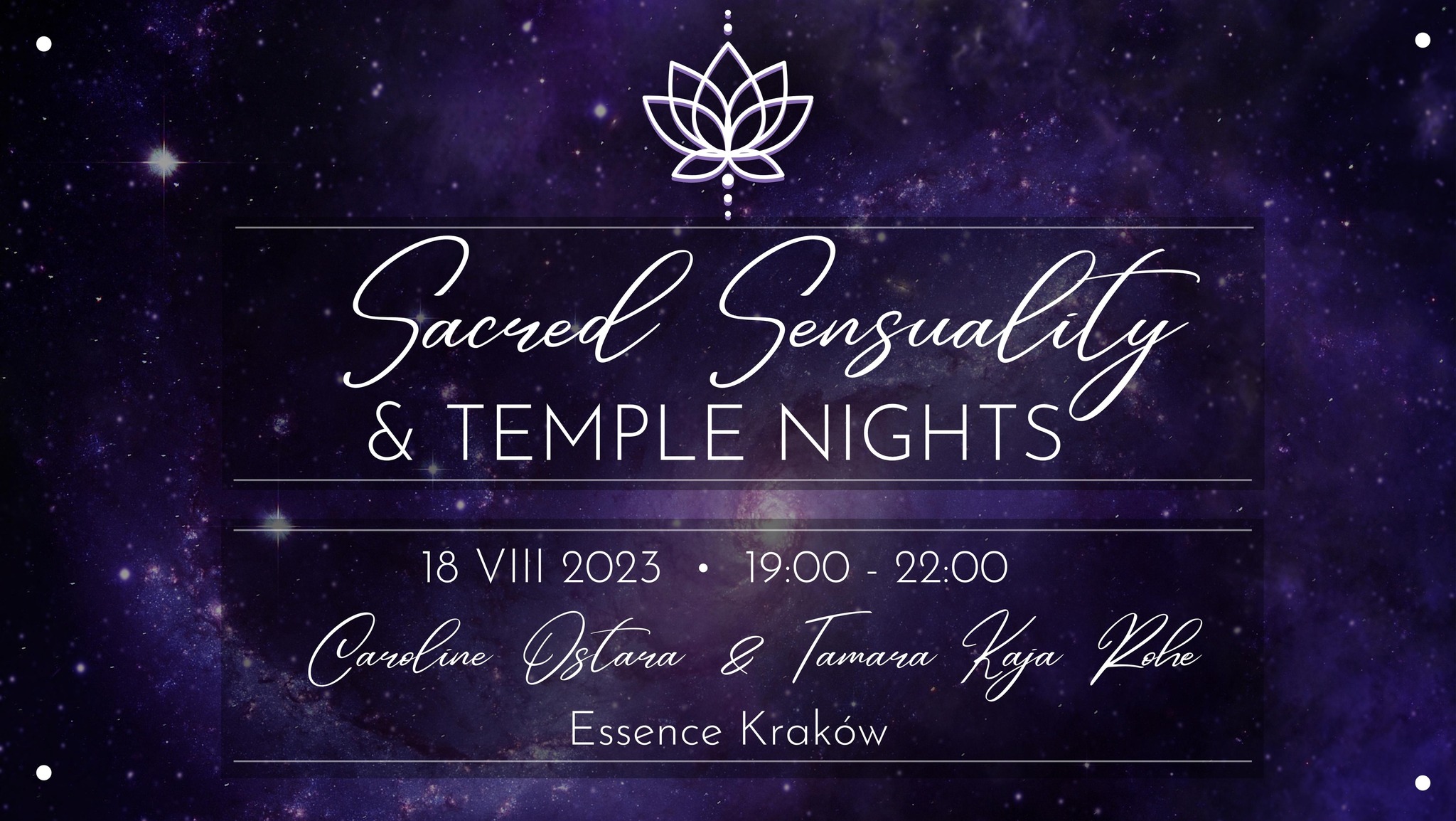 SACRED SENSUALITY TEMPLE NIGHT