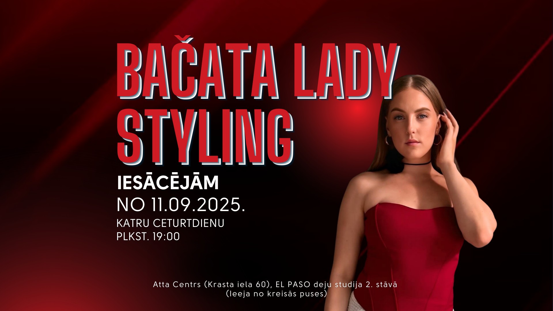Bačata LADY STYLING iesācējām
