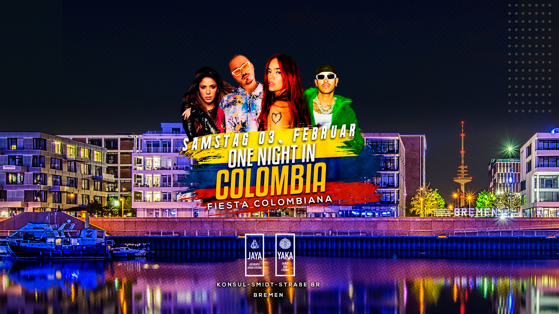 Bremen - Fiesta Colombiana im JAYA